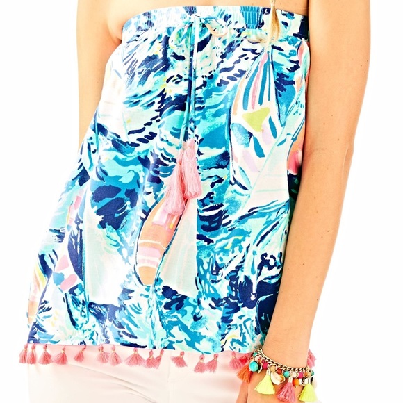 Lilly Pulitzer Tops - NWT Lilly Pulitzer Palma Tube Top 🌸